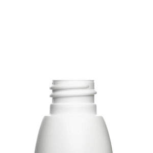 2OZ WHITE EVOLUTION ROUND HDPE PLASTIC BOTTLE - 20-410-detail image