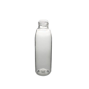 4OZ CLEAR EVOLUTION ROUND PET PLASTIC BOTTLE - 24-410