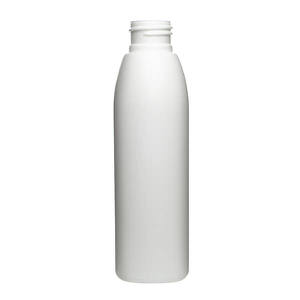 4OZ WHITE EVOLUTION ROUND HDPE PLASTIC BOTTLE - 24-410-detail image