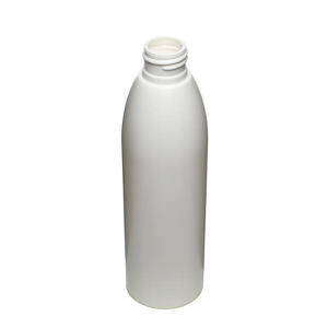 6OZ WHITE EVOLUTION ROUND HDPE PLASTIC BOTTLE - 24-410