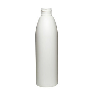 6OZ WHITE EVOLUTION ROUND HDPE PLASTIC BOTTLE - 24-410-detail image