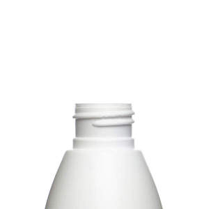 8OZ WHITE EVOLUTION ROUND HDPE PLASTIC BOTTLE - 24-410-detail image