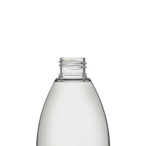 16OZ CLEAR EVOLUTION ROUND PET PLASTIC BOTTLE - 24-410-detail image