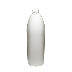 16OZ WHITE EVOLUTION ROUND HDPE PLASTIC BOTTLE - 24-410