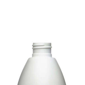 16OZ WHITE EVOLUTION ROUND HDPE PLASTIC BOTTLE - 24-410-detail image