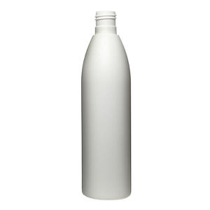 10OZ WHITE EVOLUTION ROUND HDPE PLASTIC BOTTLE - 24-415-detail image