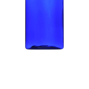 12OZ COBALT BLUE EVOLUTION ROUND PET PLASTIC BOTTLE - 24-415-detail image