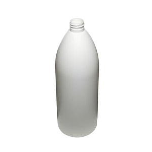 32OZ WHITE EVOLUTION ROUND HDPE PLASTIC BOTTLE - 28-410