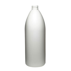 32OZ WHITE EVOLUTION ROUND HDPE PLASTIC BOTTLE - 28-410-detail image