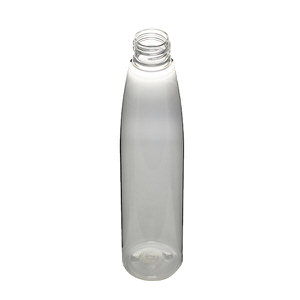 200ML CLEAR EVOLUTION SLIM ROUND PET PLASTIC BOTTLE - 24-410