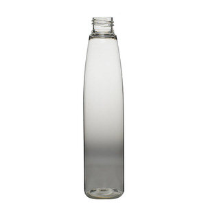 200ML CLEAR EVOLUTION SLIM ROUND PET PLASTIC BOTTLE - 24-410-detail image