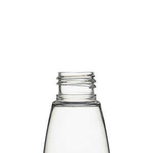 250ML CLEAR EVOLUTION SLIM ROUND PET PLASTIC BOTTLE - 24-410-detail image