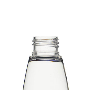 300ML CLEAR EVOLUTION SLIM ROUND PET PLASTIC BOTTLE - 24-410-detail image