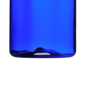 350ML COBALT BLUE EVOLUTIOIN SLIM ROUND PET PLASTIC BOTTLE - 24-410-detail image