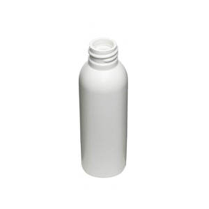 2OZ WHITE IMPERIAL ROUND HDPE PLASTIC BOTTLE - 20-410