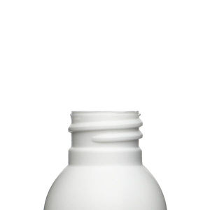 2OZ WHITE IMPERIAL ROUND HDPE PLASTIC BOTTLE - 20-410-detail image