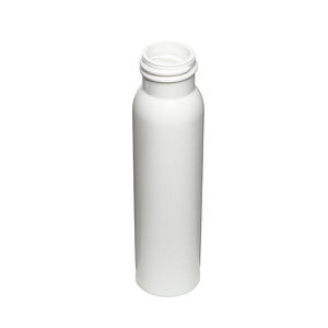 2OZ WHITE IMPERIAL TALL ROUND HDPE PLASTIC BOTTLE - 20-410