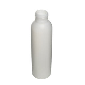 4.5OZ NATURAL IMPERIAL ROUND HDPE PLASTIC BOTTLE - 24-410