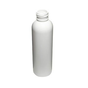 4.5OZ WHITE IMPERIAL ROUND HDPE PLASTIC BOTTLE - 24-410