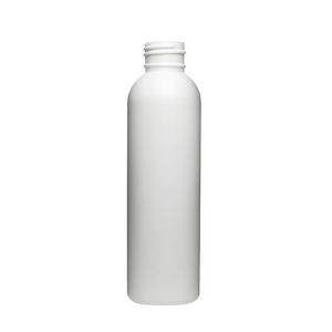 4.5OZ WHITE IMPERIAL ROUND HDPE PLASTIC BOTTLE - 24-410-detail image