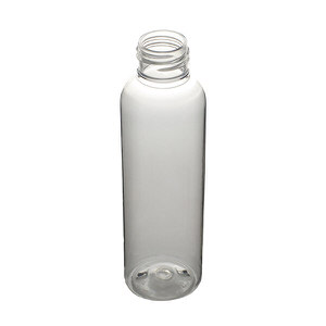 4OZ CLEAR IMPERIAL ROUND PET PLASTIC BOTTLE - 24-410