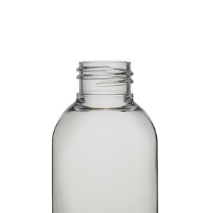 6OZ CLEAR IMPERIAL ROUND PET PLASTIC BOTTLE - 24-410-detail image