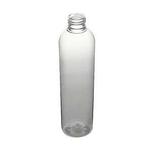 10OZ CLEAR IMPERIAL ROUND PET PLASTIC BOTTLE - 24-410