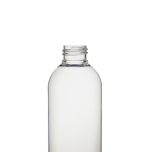 10OZ CLEAR IMPERIAL ROUND PET PLASTIC BOTTLE - 24-410-detail image