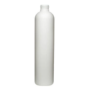 10OZ WHITE IMPERIAL ROUND HDPE PLASTIC BOTTLE - 24-410-detail image