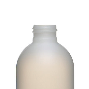 12OZ NATURAL IMPERIAL ROUND HDPE PLASTIC BOTTLE - 24-410-detail image