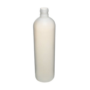 16OZ NATURAL IMPERIAL ROUND HDPE PLASTIC BOTTLE - 24-415