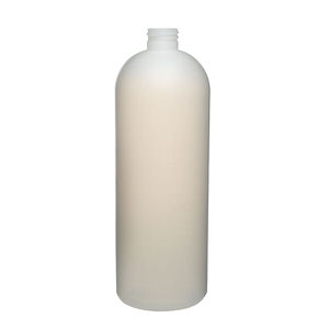 32OZ NATURAL IMPERIAL ROUND HDPE PLASTIC BOTTLE - 28-410-detail image