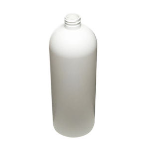 32OZ WHITE IMPERIAL ROUND HDPE PLASTIC BOTTLE - 28-410