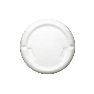 32OZ WHITE IMPERIAL ROUND HDPE PLASTIC BOTTLE - 28-410-detail image