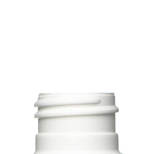 5OZ WHITE MAYAN ROUND HDPE PLASTIC BOTTLE - 24-410-detail image