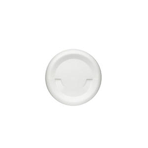 4OZ WHITE NOVA ROUND HDPE PLASTIC BOTTLE - 24-410-detail image