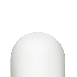 8OZ WHITE PRINCESS OVAL HDPE PLASTIC BOTTLE - 22-400-detail image