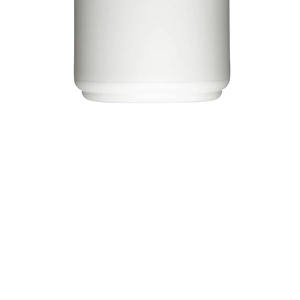 8OZ WHITE QUEEN ROUND HDPE PLASTIC BOTTLE - 24-415-detail image