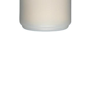 12OZ NATURAL QUEEN ROUND HDPE PLASTIC BOTTLE - 24-415-detail image