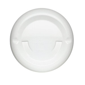 8OZ WHITE REGAL ROUND HDPE PLASTIC BOTTLE - 28-410 NECK-detail image