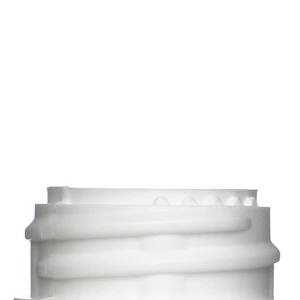 12OZ WHITE REGAL ROUND HDPE PLASTIC BOTTLE - 28-400-detail image