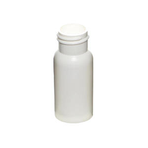 1OZ WHITE ROYALTY ROUND HDPE PLASTIC BOTTLE - 24-410