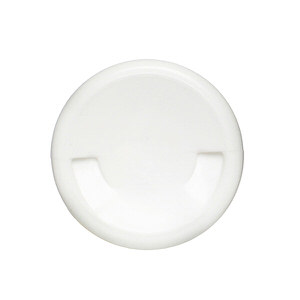 1OZ WHITE ROYALTY ROUND HDPE PLASTIC BOTTLE - 24-410-detail image