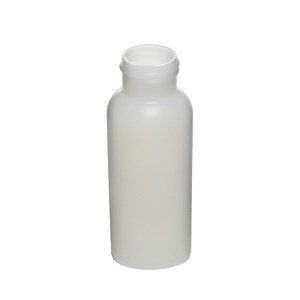 2OZ NATURAL ROYALTY ROUND HDPE PLASTIC BOTTLE - 24-410