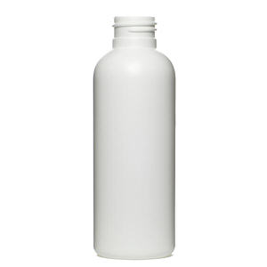 4OZ WHITE ROYALTY ROUND HDPE PLASTIC BOTTLE - 24-410-detail image