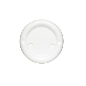 4OZ WHITE ROYALTY ROUND HDPE PLASTIC BOTTLE - 24-410-detail image