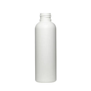 5OZ WHITE ROYALTY ROUND HDPE PLASTIC BOTTLE - 24-410-detail image