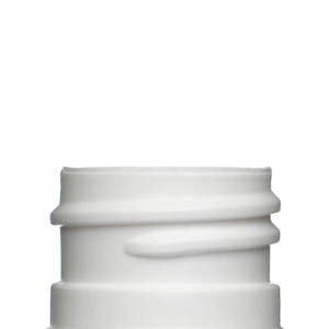 5OZ WHITE ROYALTY ROUND HDPE PLASTIC BOTTLE - 24-410-detail image