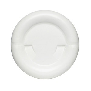 5OZ WHITE ROYALTY ROUND HDPE PLASTIC BOTTLE - 24-410-detail image