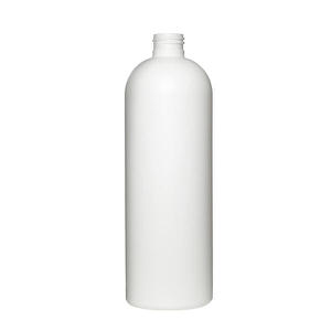 16OZ WHITE ROYALTY ROUND HDPE PLASTIC BOTTLE - 24-410-detail image